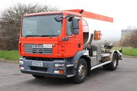 MAN TGM 18 240 4X2 MAGYAR 13,200L FUEL TANKER (2008)