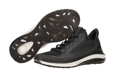 ECCO ECCO ST.360 MENS HERRENSCHUHE - SPORTLICHE HALBSCHUHE - SCHNÜRSCHUHE SCHWARZ