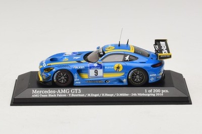 Mercedes AMG GT3 Black Falcon #9 Buurman Engel 24h Nurburgring 2016 1:43