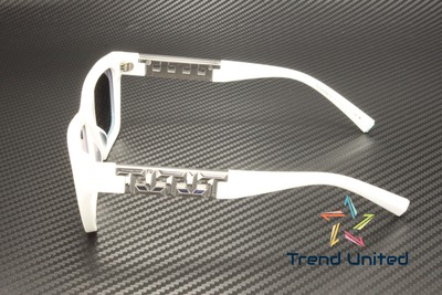 Pre-owned Tiffany & Co Tiffany Tf4213 83929s Bright White Azure Gradient Blue 54 Mm Women's Sunglasses