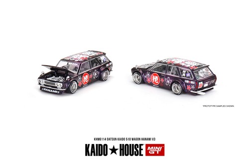 ミニカー Kaido House LTDEDN 510 Wagon Hanami Datsun KAIDO 510 Hanami Kaido House Exclusive LTDEDN Drop