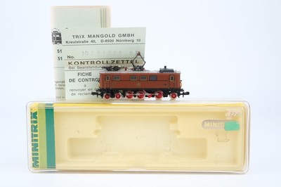 Minitrix N 51 2910 00 E-Lok EP 3/6 20104 K.Bay.Sts.B.