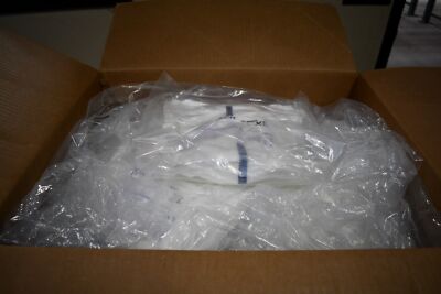 Lot of 25 NEW Kimberly Clark XL White Kimtech Pure A5 SMS Disposable Coveralls 8