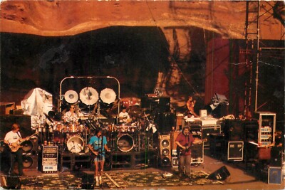 1985 The Grateful Dead Band Playing At Red Rocks, Morrison, Colorado Postcard