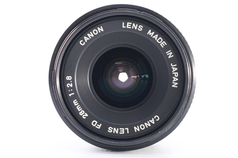 Canon New FD NFD 28mm F/2.8 MF Wide Angle Lens from Japan