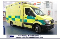2015 - 64 - MERCEDES SPRINTER 519 3.0CDI 190PS AUTO WILKER BODY AMBULANCE