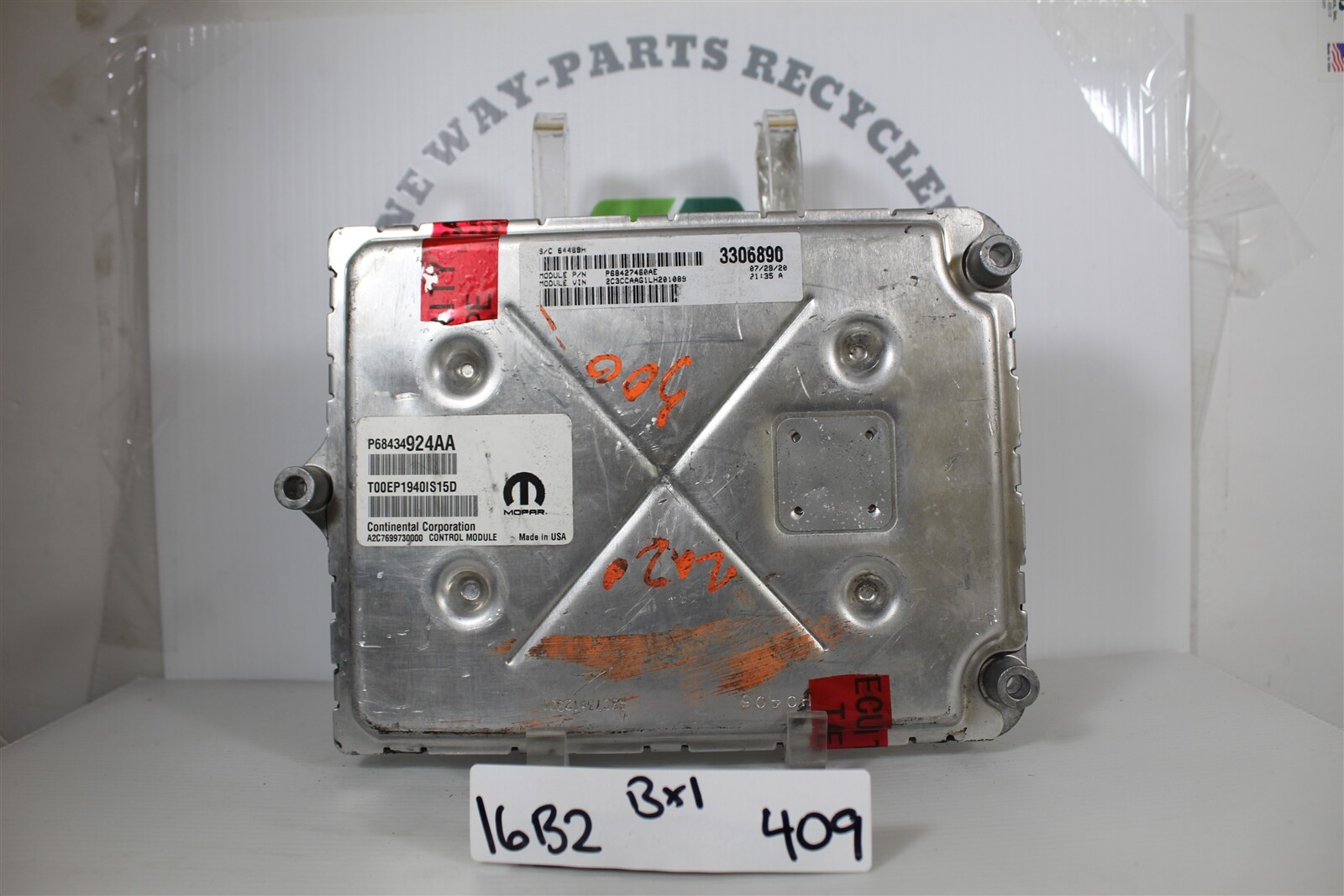 2020-2022 Dodge Challenger Engine Computer P68434924AA