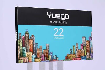 22 Colors Acrylic Paint Pens Premium Markers Extra Fine Tip for DIY Arts Project