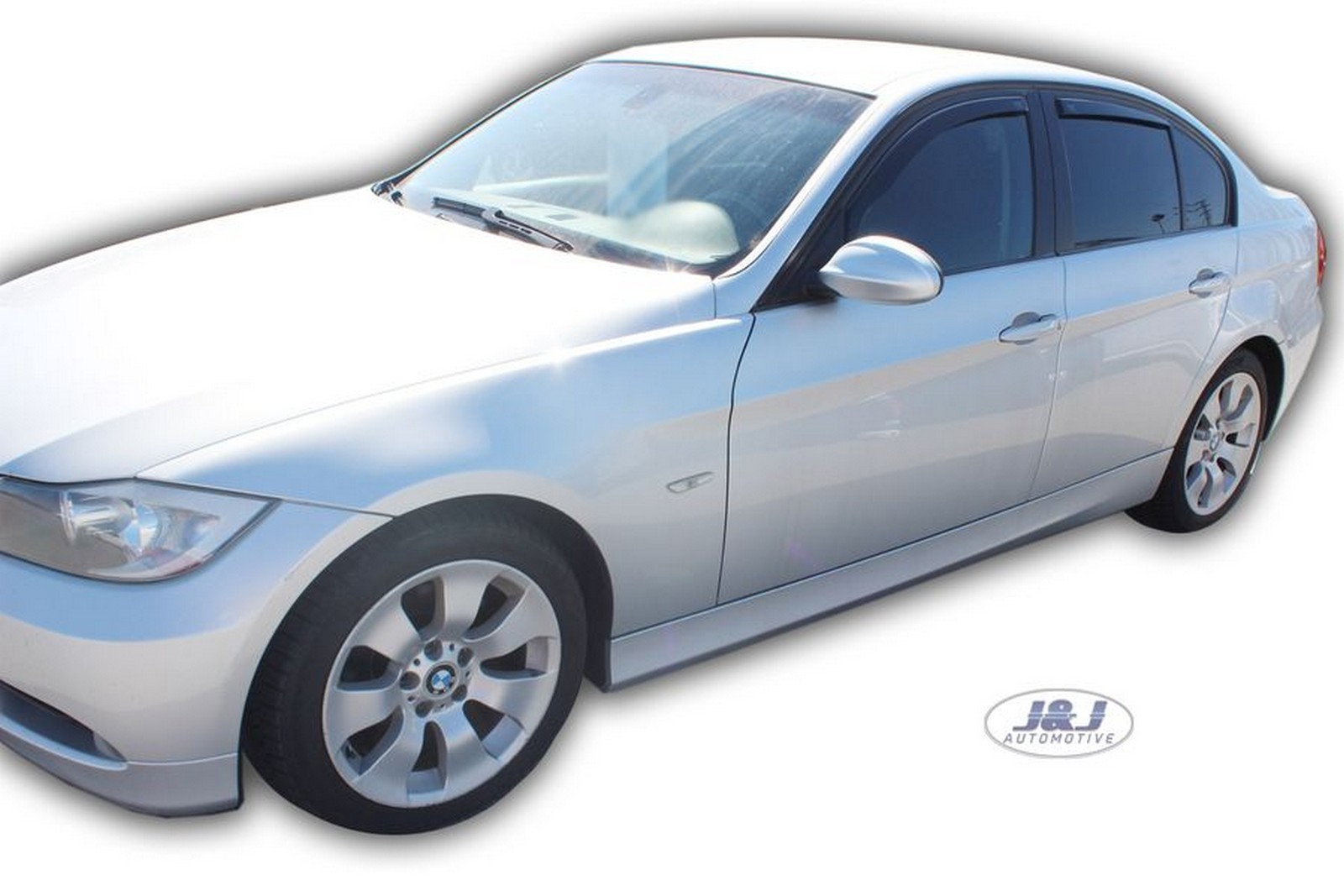 Bmw 3 series M E90 saloon wind deflectors 4pc set TINTED HEKO BLACK eBay