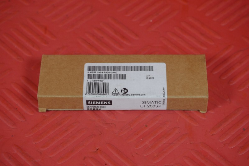 Siemens 6es7193-6pa00-0aa0 / 6es7 193-6pa00-0aa0 Simatic Et200sp Servermodul Neu