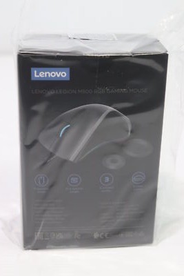 LENOVO LEGION M500 RGB WIRED GAMING MOUSE | MG670U | BLACK | FACTORY SEALED
