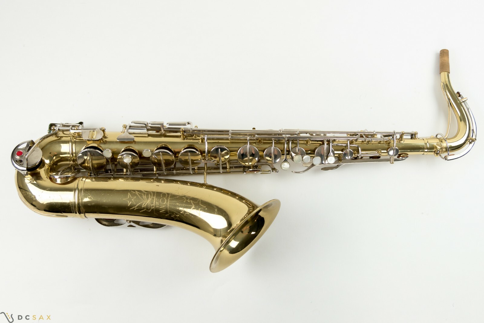 Conn 16M Tenor Saxophone, Shooting Stars, Original Lacquer
