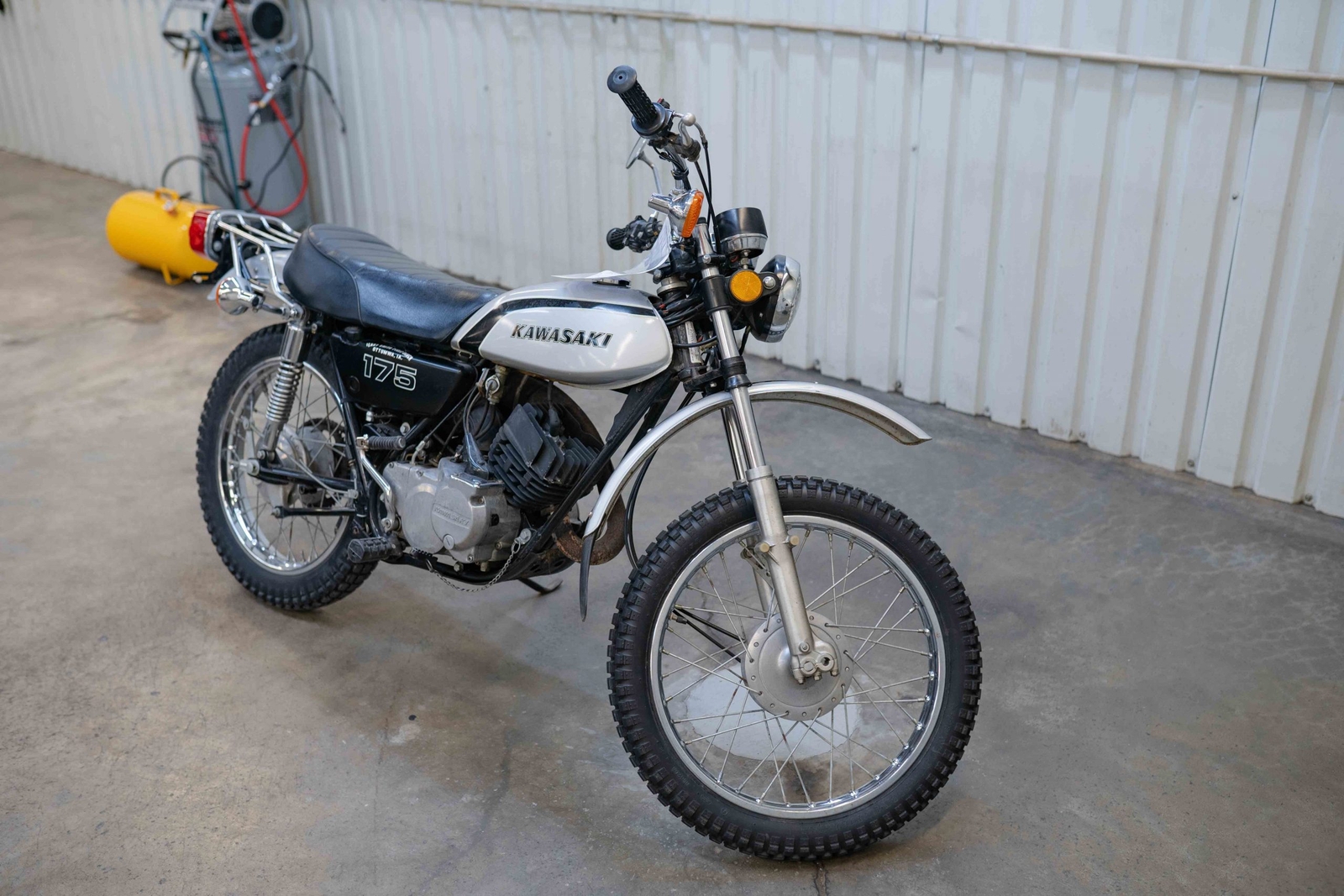 Owner Silver Kawasaki 175 with 0 Miles available now!