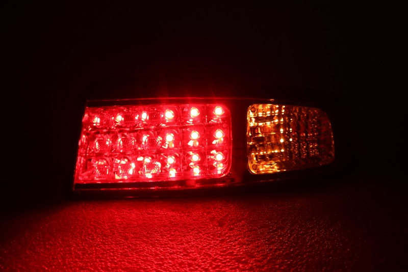 NEW SILVIA S14 200SX-1993-1998-Coupe 2D LED Tail Rear Light Chrome