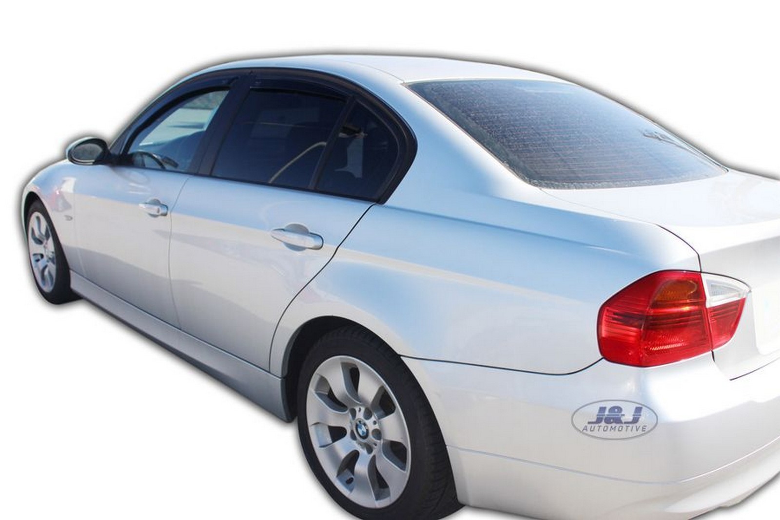 Bmw 3 series M E90 saloon wind deflectors 4pc set TINTED HEKO BLACK eBay