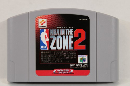 NINTENDO 64 - NBA IN THE ZONE2 ニンテンドー64 Amazon | NBA IN THE ZONE2 | ゲームソフト