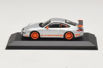 Porsche 911 997 GT3 RS Silver Orange Minichamps 1:43 | 403066013