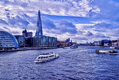 Canvas Print 20x30   London cityscape the Shard wallart picture photo