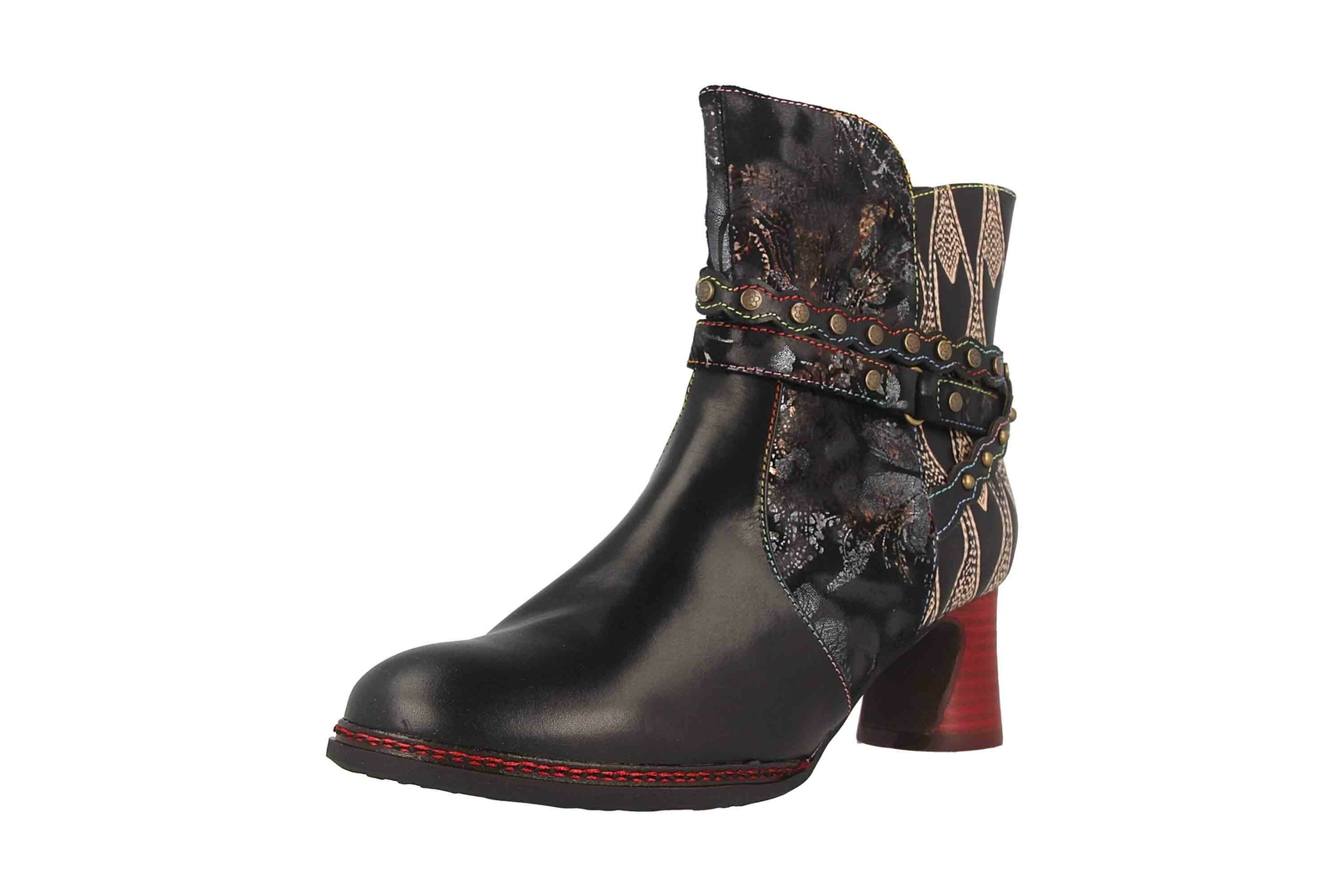 LAURA VITA® LAURA VITA STIEFELETTEN INCAO 02 NOIR DAMENSCHUHE ÜBERGRÖSSEN MEHRFARBIG