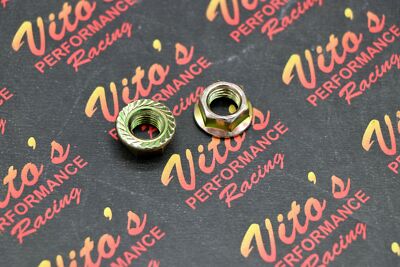 16 x Vito's wheel nuts YAMAHA Raptor Banshee front rear hub washers lugnuts NEW