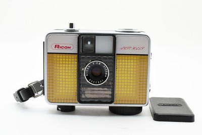 [Near MINT] Ricoh Auto Half E Yellow Custom 25mm f/2.8 Film Camera From JAPAN