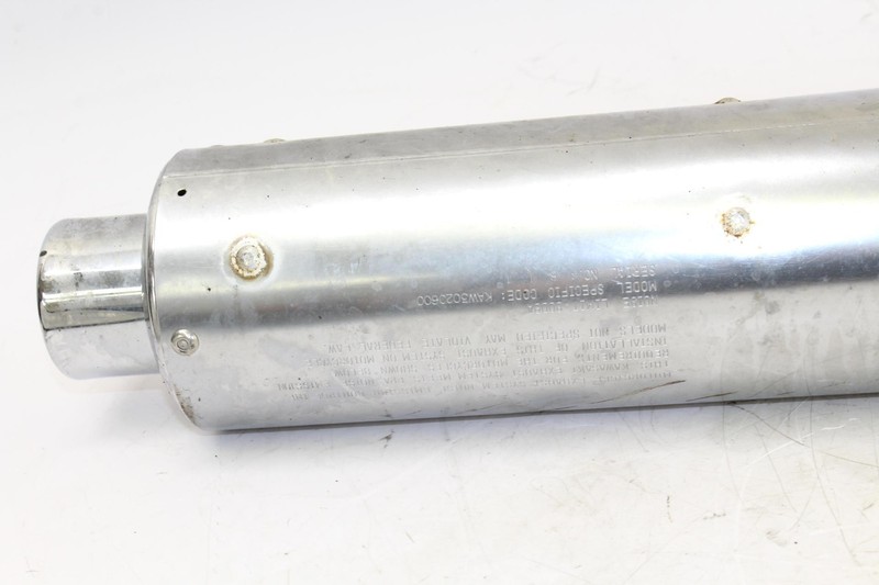1999 Kawasaki Ninja Zx6r Zx600g Exhaust Pipe Muffler Slip On Can