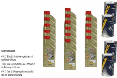 16L Olio Motore castrol edge Titanio FST 5W-30 Ll 4x mannol Perdita Additivo