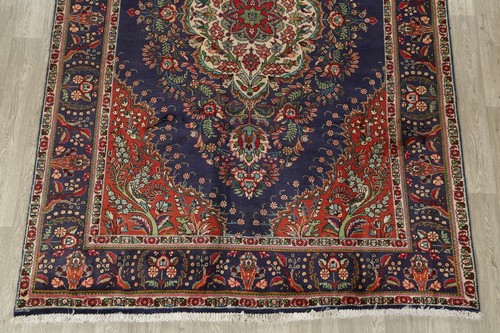 Traditional Medallion Tebriz Persian Oriental Handmade 7x10 Wool Vintage Rug