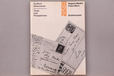 157196 August Macke BRIEFWECHSEL DuMont Dokumente Korrespondenz Kultur Lyrik