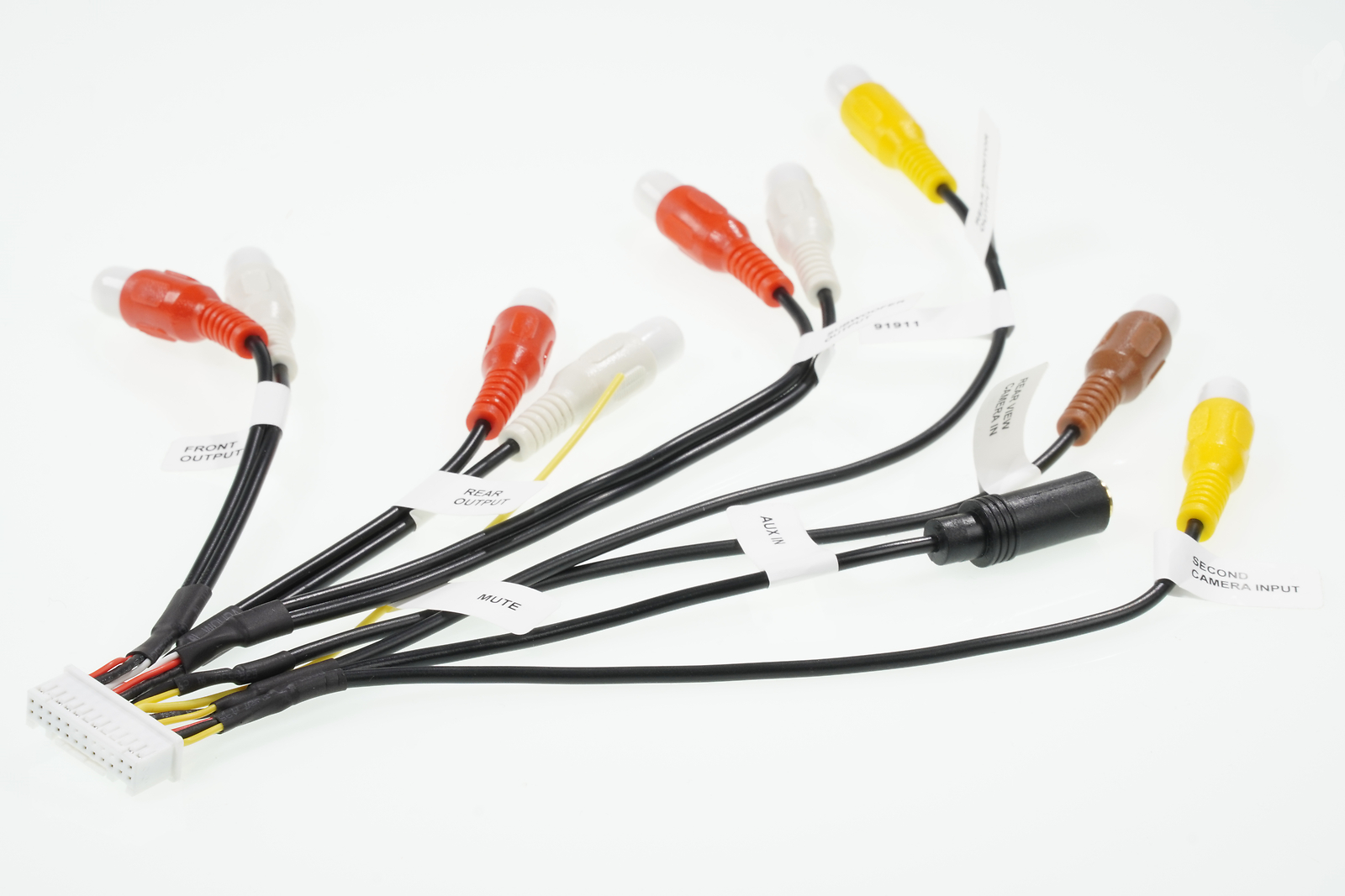 Xtenzi 24Pin AV RCA Harness Cord Assembly For Pioneer DMH Xtenzi 24Pin AV RCA Harness Cord Assembly For Pioneer DMH