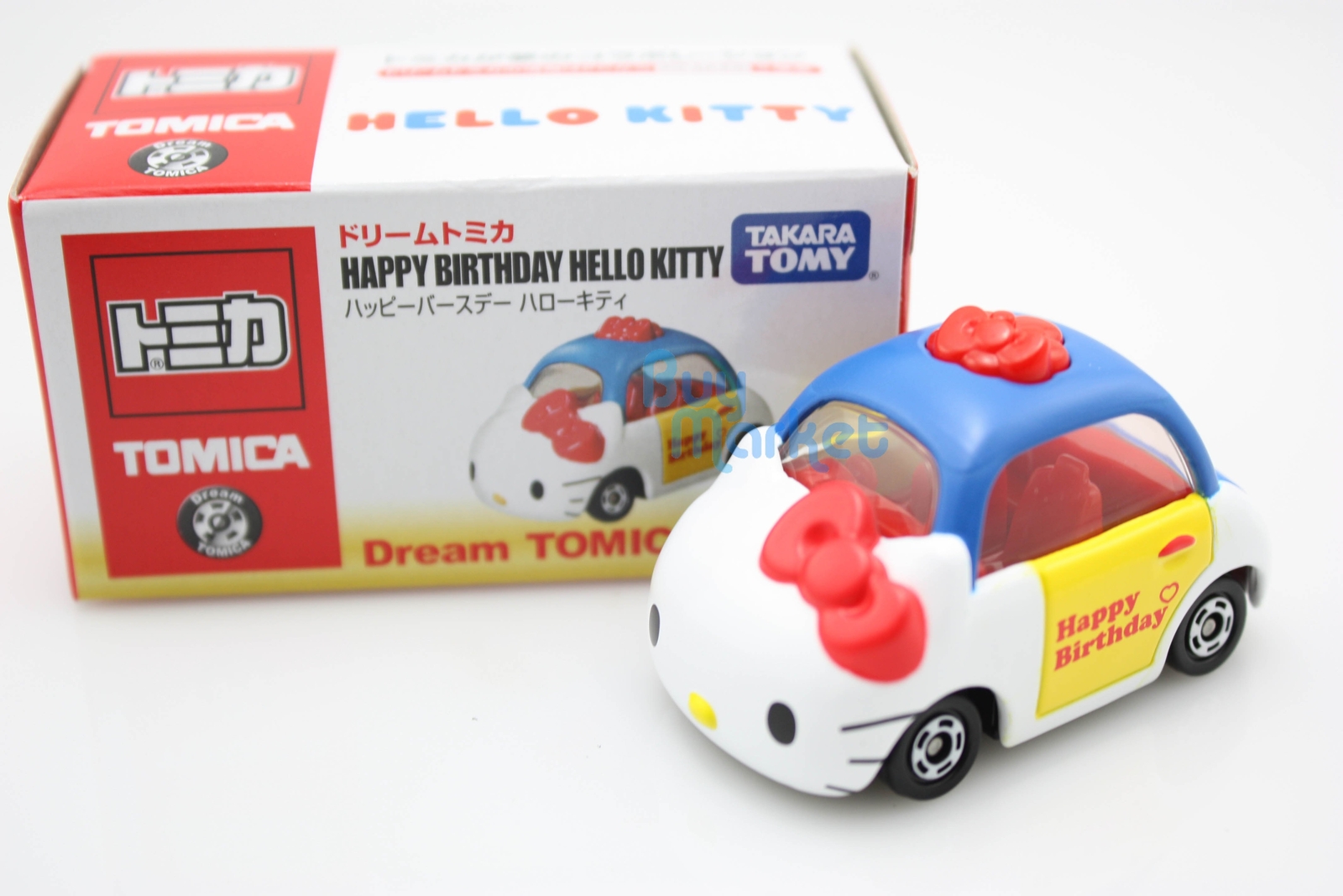Takara Tomy Dream Tomica Hello Kitty Happy Birthday Asia Ver