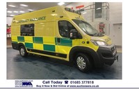2019 Fiat Ducato 42 MAXI 2.3 MULTIJET II 176PS AMBULANCE C/W STRETCHER AND RAMP 