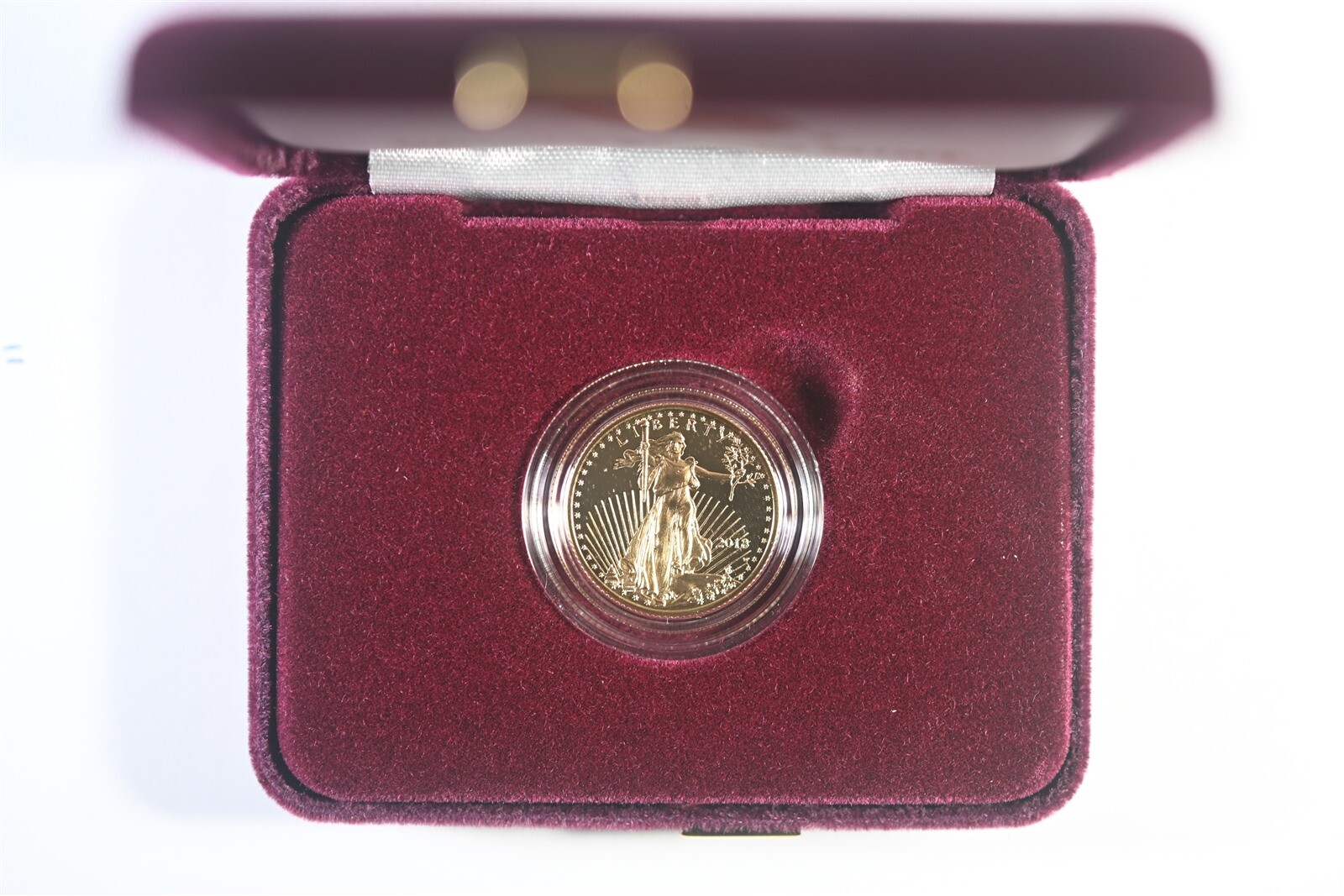 2018 W 1/4 oz $10 Gold American Eagle Proof - in OGP W/Certificate