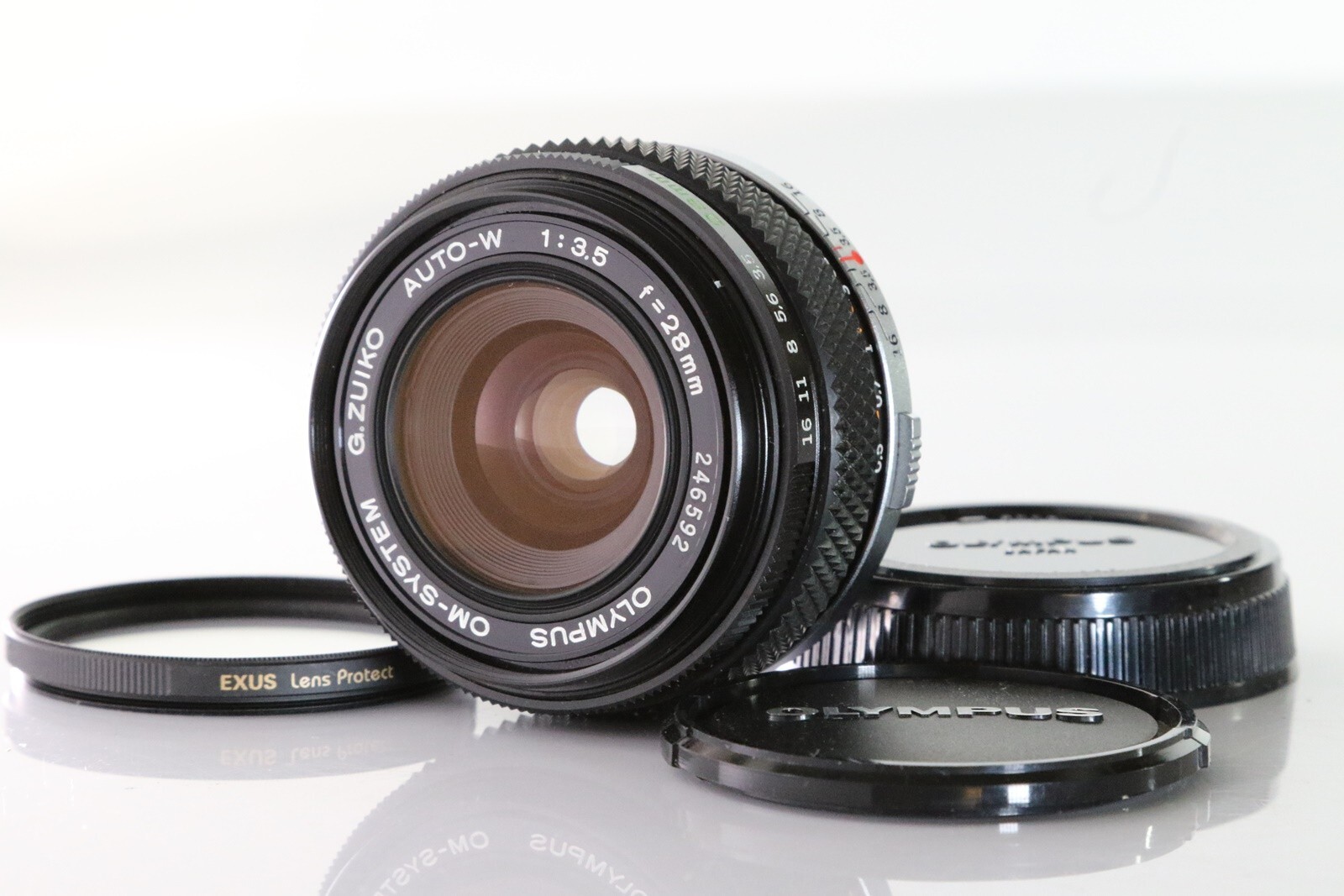 オリンパス OM-SYSTEM G.ZUIKO AUTO-W F3.5 28mm Mint] OLYMPUS OM SYSTEM G.ZUIKO Auto-W 28mm F3.5 Wide Angle