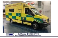 2015 Mercedes-Benz SPRINTER 519 CDI 519 3.0CDI 190PS AUTO AMBULANCE / CAMPER NA 