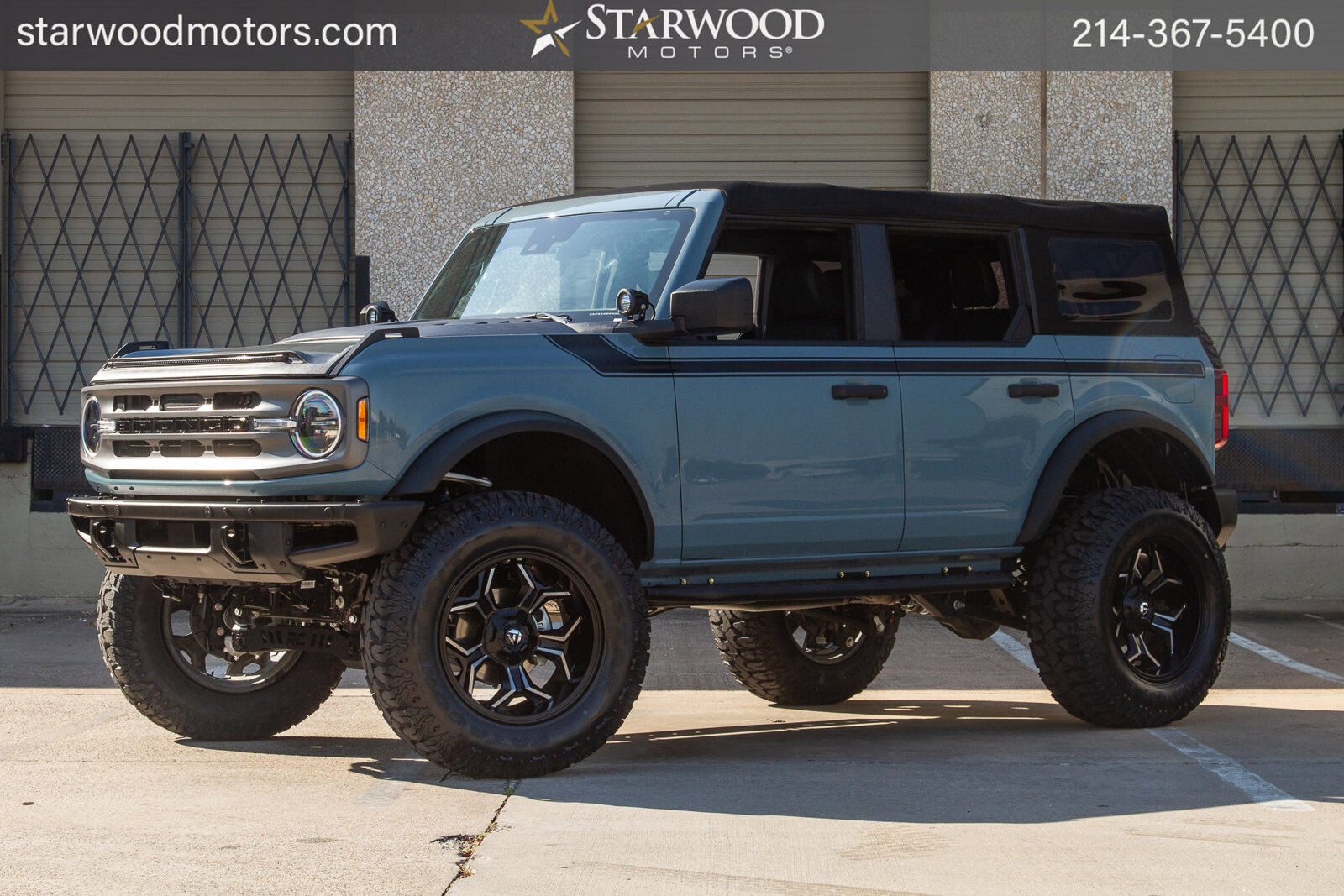 2022 Ford Bronco Starwood Custom Leather Lifted 37" Tires Led Lights