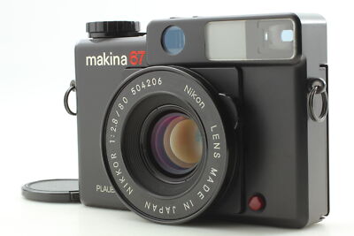 PLAUBEL makina 67 NIKKOR F2.8 80mm マキナ Near Mint] Plaubel Makina 67 Film Camera Nikkor 80mm f/2.8