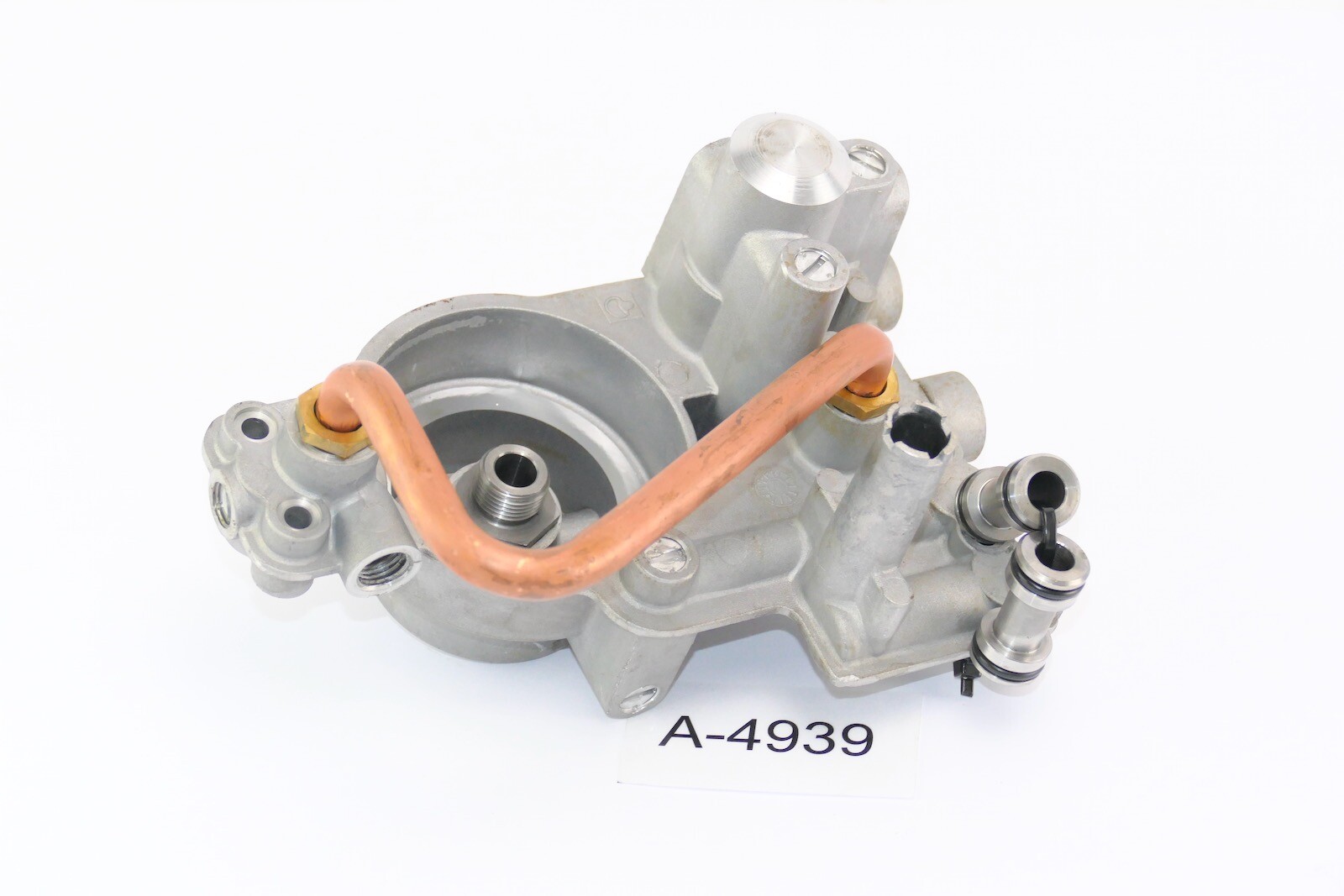 Moto Guzzi V11 Le Mans KT MY 2002 - Oil Filter Housing A4939 | eBay