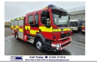 2010 Volvo FL 4X2 AUTO 15 TON JDC BODY 5 SEAT CREW CAB FIRE TENDER. ------------