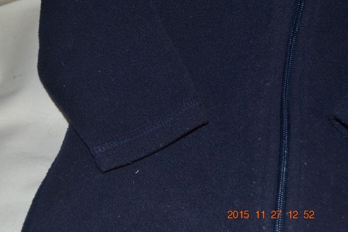 Infant Boy Size 18 Month Jacket Hooded Fleece Blue Polyester