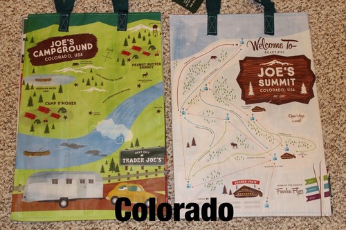 UPICK 5(24Choices) Trader Joe's ECO Reusable Shopping Grocery Gift Tote Bags NWT