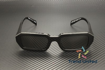 PRADA PRADA PR A12S 16K08Z BLACK DARK GREY 52 MM WOMEN'S SUNGLASSES
