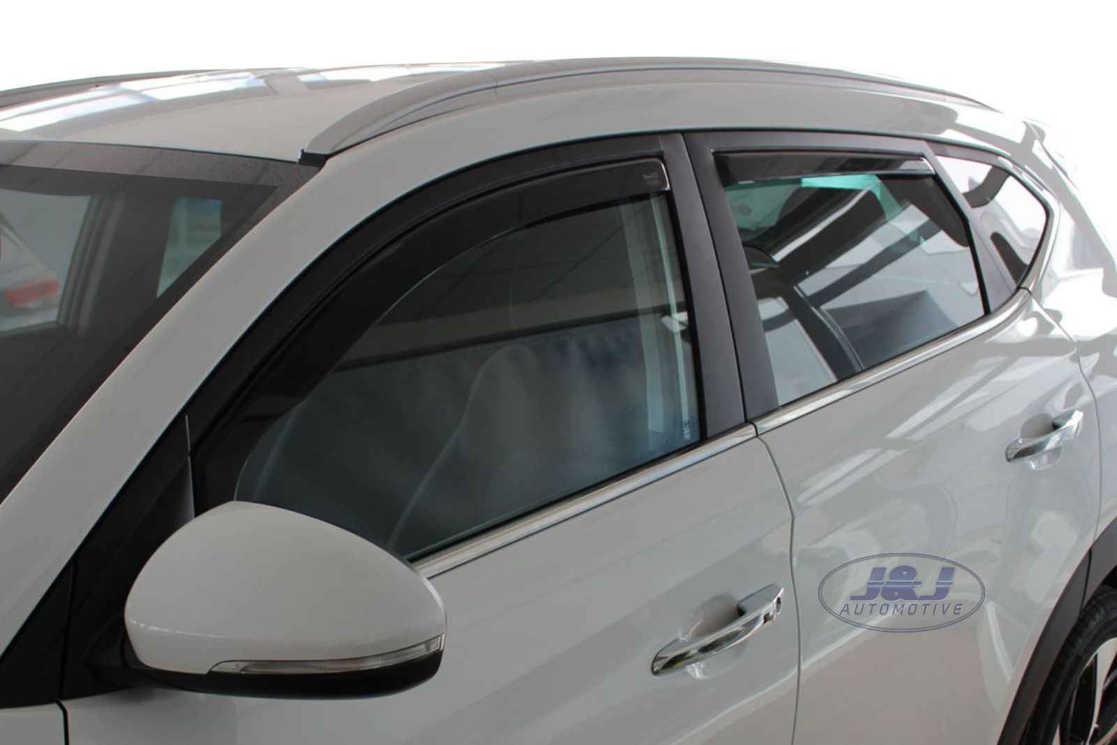 DHY17285 HYUNDAI TUCSON 5DOOR 2015 9/2020 wind deflectors 4pc TINTED