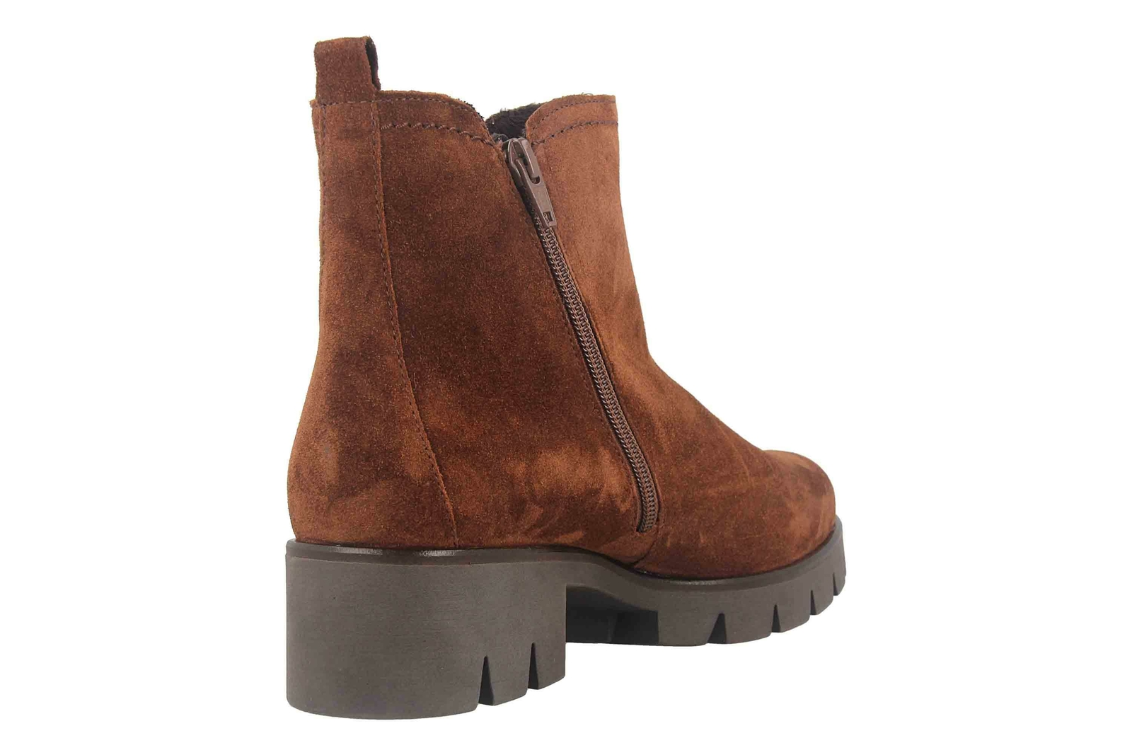 GABOR GABOR STIEFELETTEN FASHION DAMENSCHUHE ÜBERGRÖSSEN BRAUN