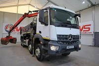 2021 (21 PLATE) Mercedes Benz AROCS 3240 GRAB 8x4 Euro 6 Tippers