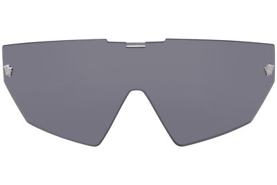 Pre-owned Versace Ve4461 148/6v Sunglasses Crystal/grey 47mm W/extra Interchangeable Lens In Blue