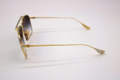 Pre-owned Dita Dts100-a-01 Alkamx Yellow Gold - Silver W Sunglasses In Gray