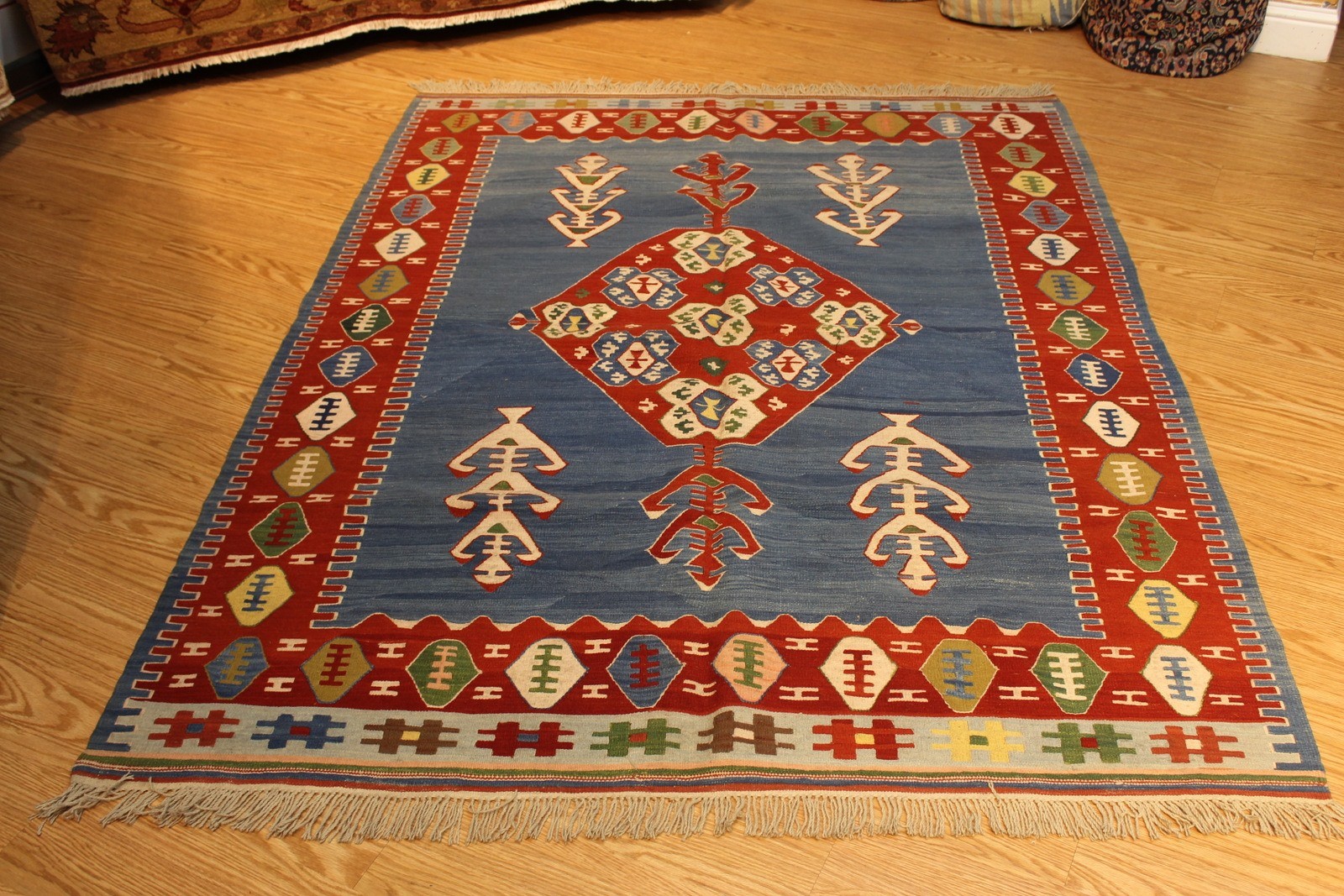 Details About Kilim Turkish Geometric Rug 5 X 7 100 Wool Navajo Design Handmade Hand Woven Details About Kilim Turkish Geometric Rug 5 X 7 100 Wool Navajo Design Handmade Hand Woven