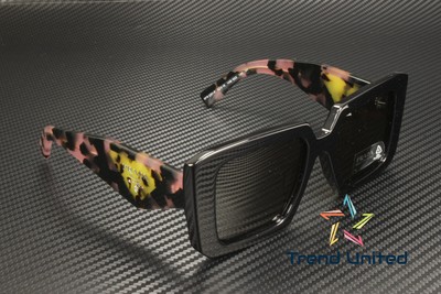 PRADA PRADA PR 23YSF 1AB5S0 BLACK DARK GREY 52 MM WOMEN'S SUNGLASSES
