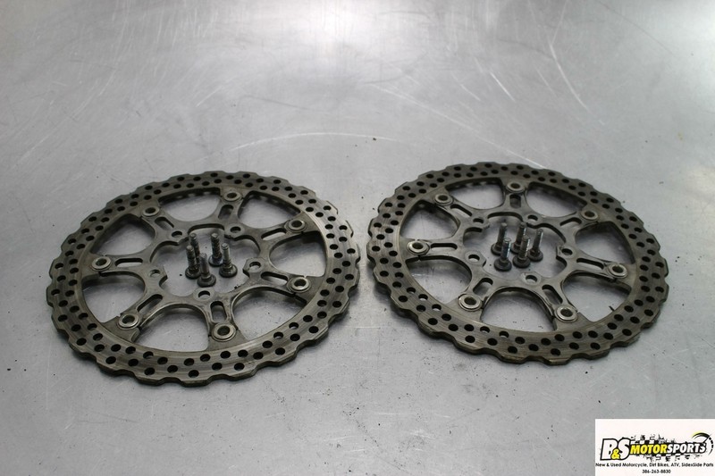 嵐 - 嵐！ 06-07 Kawasaki Ninja Zx10r Chrome Front Left Right Brake